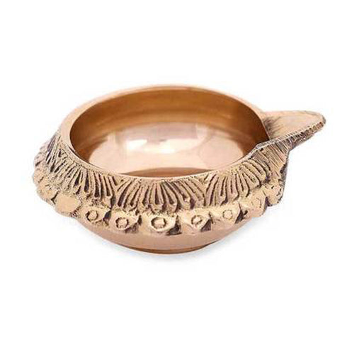 Brass Kuber Deepak Large Pack Of 10 - 520gms